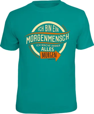 Produktbild von Morgenmensch - Textilien - T-Shirts