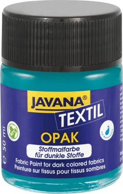 Produktbild von KREUL Textilfarbe JAVANA "Opak" türkis 50 ml