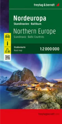 Produktbild von Nordeuropa, Straßenkarte 1:2.000.000, freytag & berndt