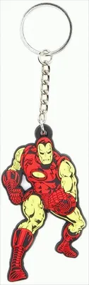 Produktbild von Marvel Comics Gummi Schlüsselanhänger Iron Man