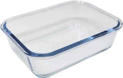 Imagen del producto de Recipiente de vidrio, con tapa hermética, de 1050 ml, para la cocina