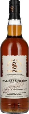 Image de Signatory Vintage 100 Proof Edition TULLIBARDINE 9 Years Old Single Malt #44 2015 57,1% Vol. 0,7l