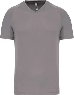 Produktbild von Proact Herren Sport T-Shirt Muskelshirt Short Sleeve Sportshirt, Größe:XS, Farbe:Fine Grey