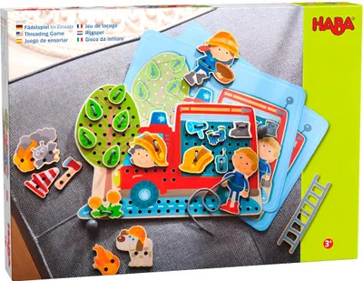 Produktbild von HABA Fädelspiel Im Einsatz (Kinderspiel)