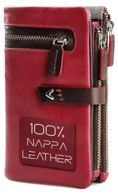 Obrázek produktu pro Dámská peněženka z pravé kůže s ochranou proti RFID