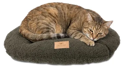 Produktbild von Ferplast Hundebettkissen für kleine Hunde, Katzenbett, waschbarer synthetischer
