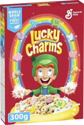 Produktbild von General Mills - Lucky Charms - Cerealien mit Marshmallows 300g