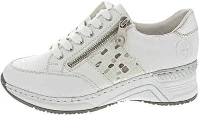 Produktbild von Rieker N4322-80 (41/weiss/weiss-silber/a)