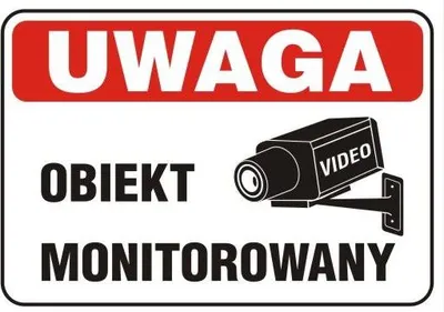 Immagine prodotto di Scheda 25*17,5 Cm Attenzione ! Oggetto Monitorato