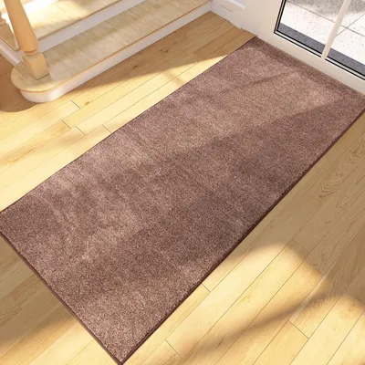 Produktbild von Schmutzfangmatte Innen 60 x 150 cm waschbare Fußmatte Braun