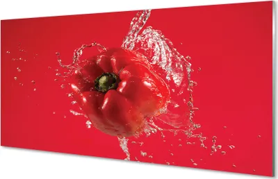 Produktbild von Glasbilder 140x70 Wandkunst Pfefferwasser