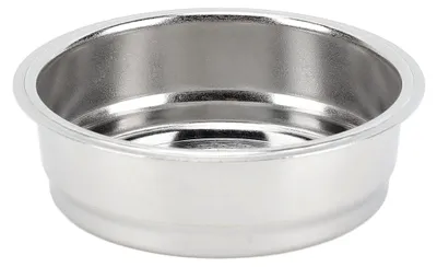 Produktbild von Kaffeefilterkorb aus Edelstahl für halbautomatische Kaffeemaschinen (51 mm für 1 Tasse)