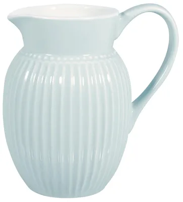 Image de Greengate Pichet ALICE bleu Pot 0,5 litre Everyday Vaisselle Carafe PALE BLUE