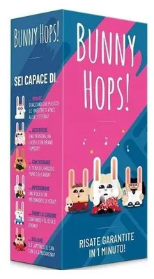 Produktbild von Bunny Hops! (Italienische Ausgabe) – Brettspiel – Asmodee Italia – 4-16 Spieler – 14+