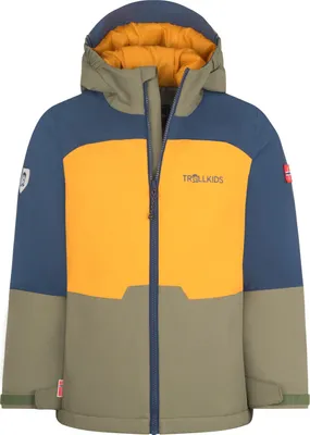 Zdjęcie produktu dla Kurtka zimowa dziewczęca/chłopięca Trollkids Kids Hardanger Jacket wodoodporna wielokolorowa (675-703)