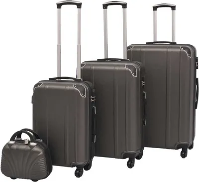 Image de Ensemble de valises à roulettes quatre pièces Anthracite