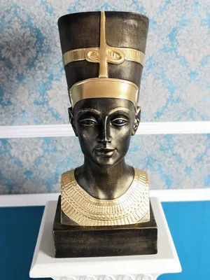 Produktbild von Design Ägyptische Figur Nofretete Büste Statue Skulptur Skulpturen Dekoration