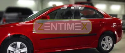 Produktbild von Schutzleisten kompatibel mit Mitsubishi Lancer 2007-2013 Limousine Stufenheck 4-türer