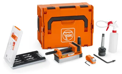 Produktbild von FEIN Magnetschraubstock inkl. Kernbohrset VersaMAG Kernbohrer Set MK3 | 90701007000
