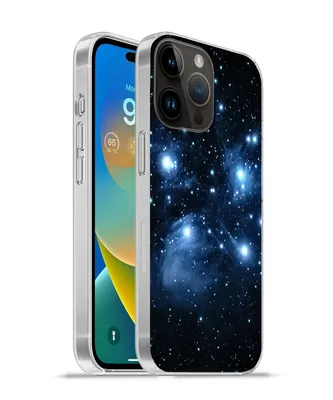 Produktbild von MuchoWow® Handyhülle Schutzhülle Hülle für Apple iPhone 14 Pro - Softcase Universum - Planeten - Sterne - Jungen - Mädchen - Kinder Silikon Softcase Handy Hülle - Umschlag