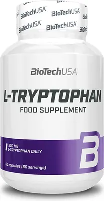 Zdjęcie produktu dla BioTech Tryptophan 60 kapsułek