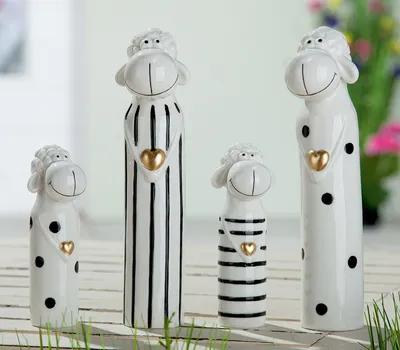 Obrázek produktu pro Gilde porcelánová ovečka "Loving" se srdcem VE 4 tak 47316