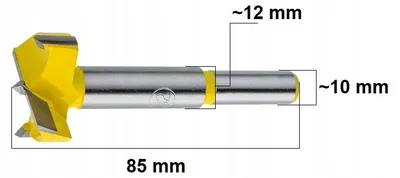 Produktbild von Hartmetallbestückter Dosenfräser 32mm für Bohrungen