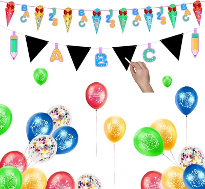 Produktbild von Luftballon-Deko-Set zum ersten Schultag