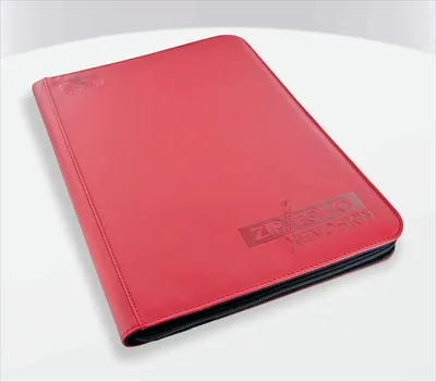 Produktbild von Ultimate Guard Zipfolio 360 - 18-Pocket XenoSkin Rot