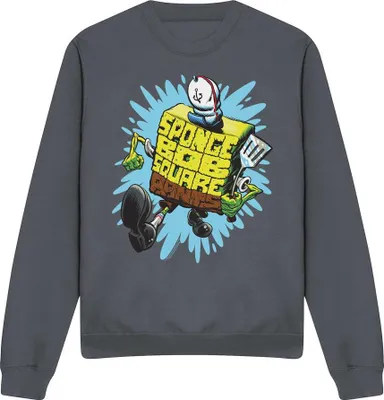 Produktbild von SpongeBob SquarePants - Sweatshirt für Herren/Damen Uni TV12785 (L) (Holzkohle)