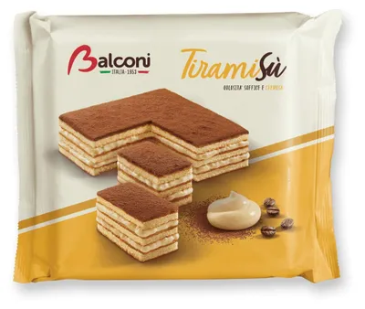 Zdjęcie produktu dla Ciasto o smaku tiramisu 400g - Balconi