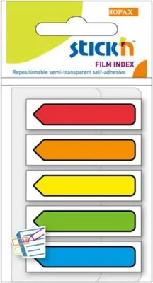 Obrázok produktu pre Zakładki indeksujące samoprzylepne strzałki neon mix 5 kolorów Maped