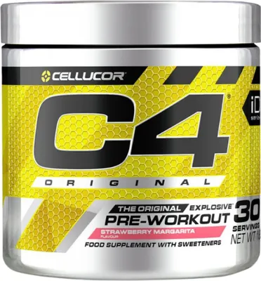 Obrázek produktu pro Cellucor C4 Original 195-198 g jahodová margarita / Předtréninkové stimulanty / Výborná předtréninovka s vylepšeným složením