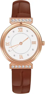 Produktbild von Damenuhr, Damen Analog Quarz Uhr mit Leder Armband, Uhren Damen Diamant Einfache Business Klassische Armbanduhr Lässig Quarzuhr Kleideruhr, 3 Zeiger