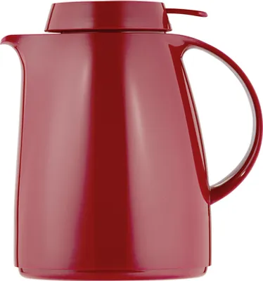 Produktbild von Helios Isolierkanne Servitherm 0,3 l rot mit Drucktaste