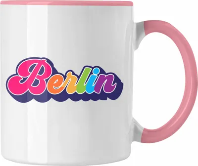 Produktbild von Trendation - Berlin Tasse Bunt (Rosa)