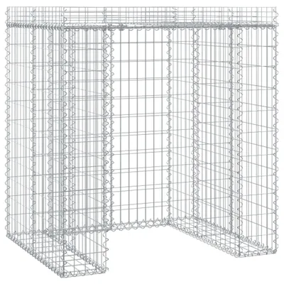 Obrázok produktu pre vidaXL Gabionový box na odpadky 110x91x120 cm Pozinkované železo