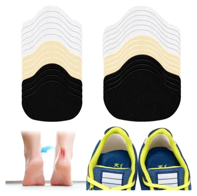 Produktbild von 14 Paar Fersenpolster zur Reparatur von Schuhen, selbstklebende Fersenpatches in 2 Größen