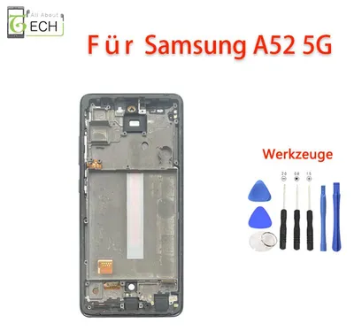Produktbild von Für Samsung Galaxy A52 5G A526B LCD Display Bildschirm mit Rahmen Werkzeuge