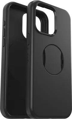 Zdjęcie produktu dla OtterBox OtterGrip Symmetry iPhone 15 Pro Max - czarny