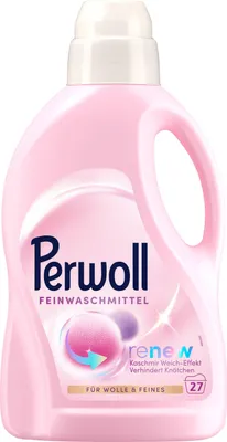 Produktbild von Perwoll Wolle und Feines Faser Pflege Flüssigwaschmittel 1350ml