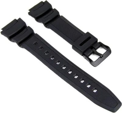 Produktbild von Casio Uhrenarmband | Resin schwarz AE-1000W AE-1100 10347820