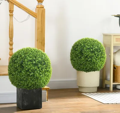 Produktbild von 2er-Set Künstliche Pflanzen, Zimmerpflanze, Deko-Pflanze, für Indoor