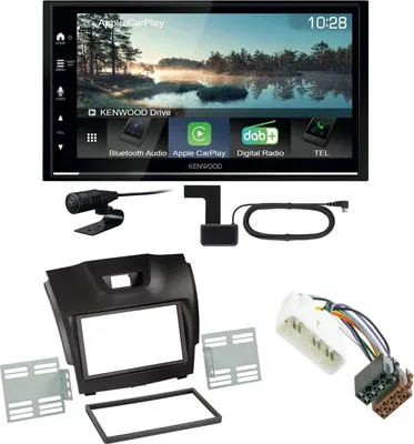 Produktbild von Kenwood DMX7722DABS Android Auto CarPlay Einbauset für Isuzu D-Max 2