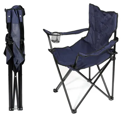 Productafbeelding van Campingstoel met Armleuningen en Bekerhouder