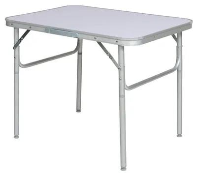 Immagine prodotto di Tavolino Pieghevole con Struttura in Alluminio 75x55x60 Ideale per Campeggio