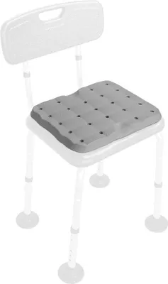 Productafbeelding van Famanu Zitkussen voor toiletstoel - Antislip, waterdicht, 39 x 32 cm