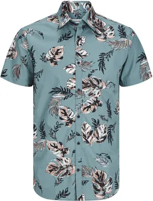 Produktbild von Jack & Jones Oshua Floral Kurzarmhemd Mehrfarbig L Mann Mehrfarbig L
