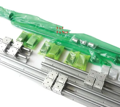 Obrázok produktu pre Lineárne koľajnice, oceľová konštrukcia, univerzálna kompatibilita, 300 700 1100 mm