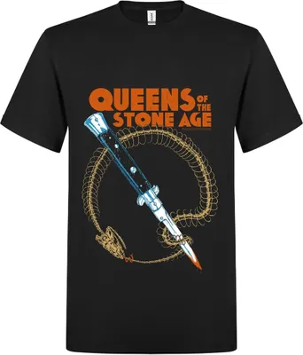 Produktbild von Queens of the Stone Age Snake Skeleton T-Shirt